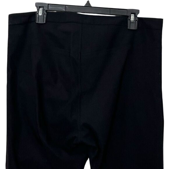 MM LaFleur Foster Dress Pants Black Women’s Size 16 Stretch Zip Career Trousers - Picture 6 of 11
